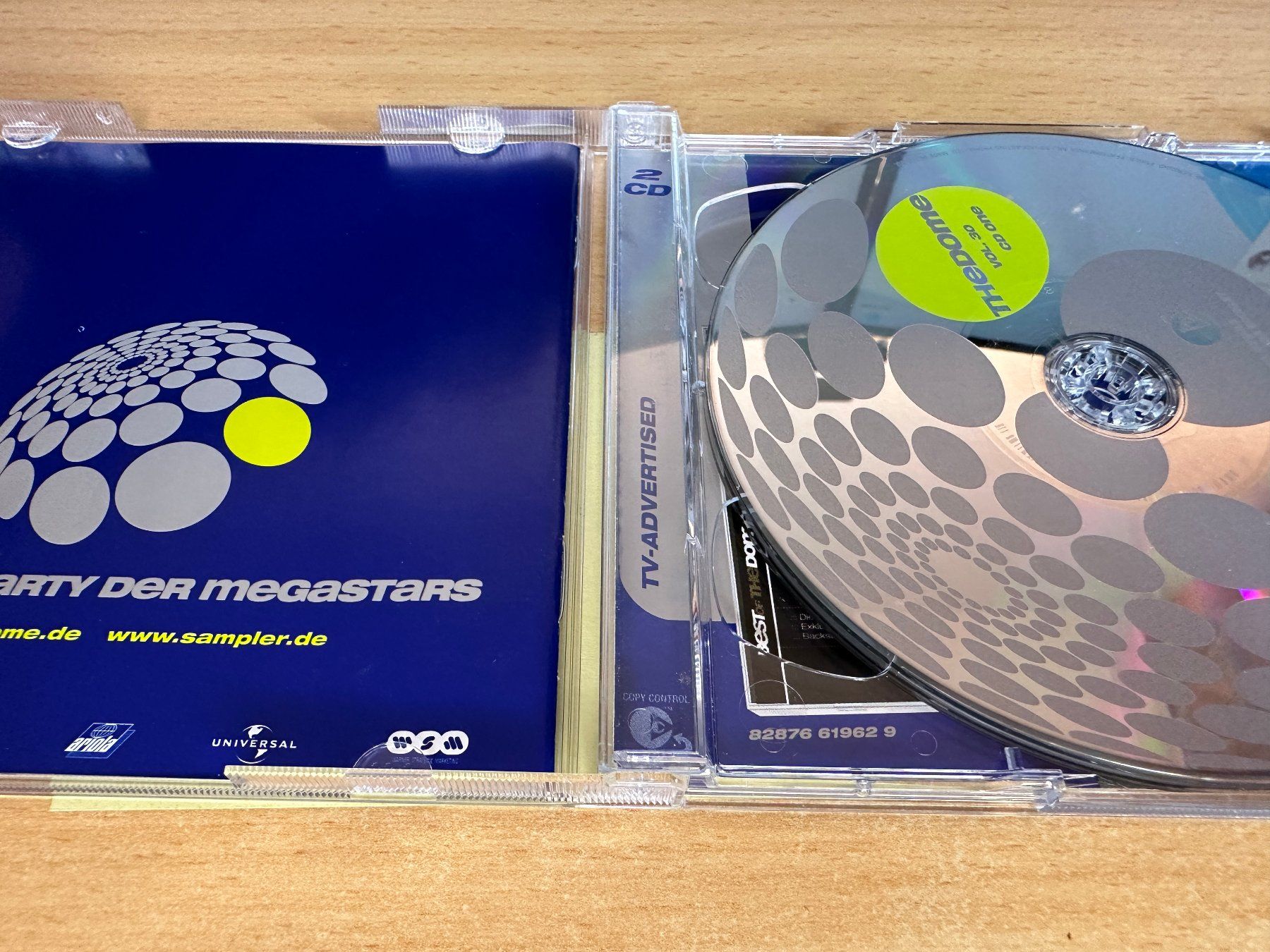 CD: Various – The Dome Vol. 30 - 2 CD – Usato da Rikon im Tösstal venduto da Alpenmutz 2