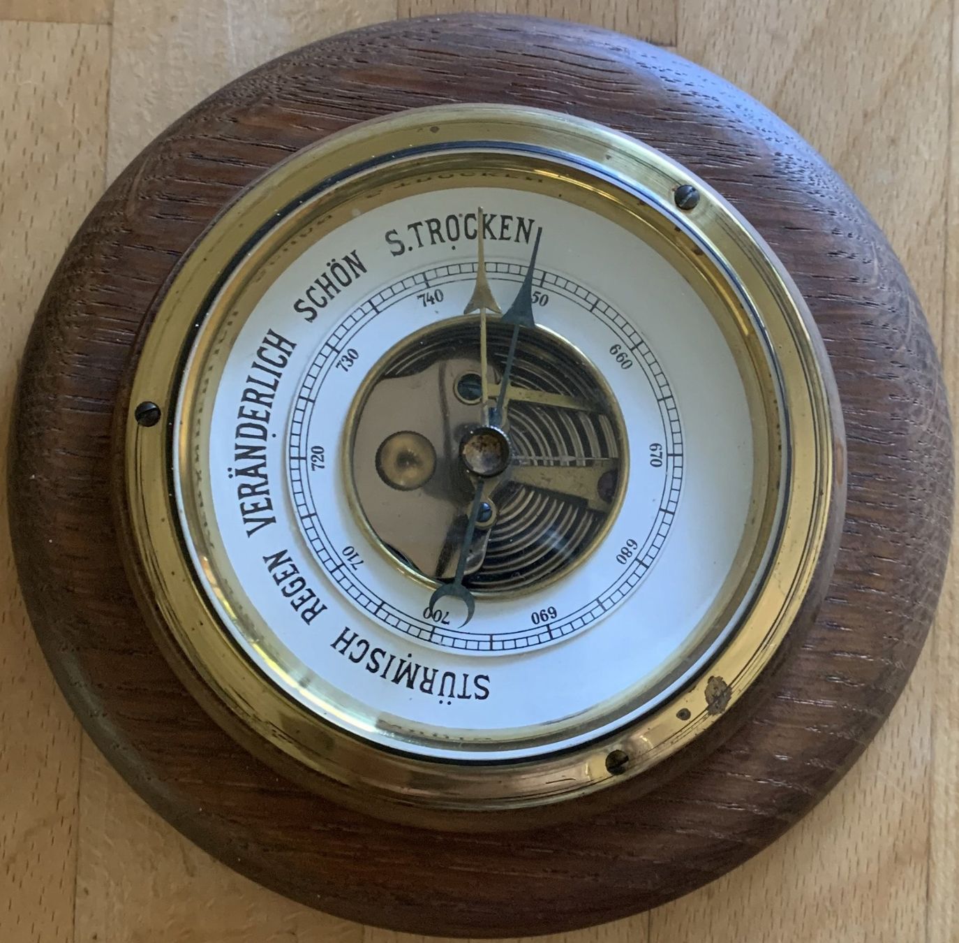 Altri elettrodomestici e apparecchi d’epoca: VINTAGE STYLE   BAROMETER - WETTERSTATION – Usato da Birsfelden venduto da Emporio82