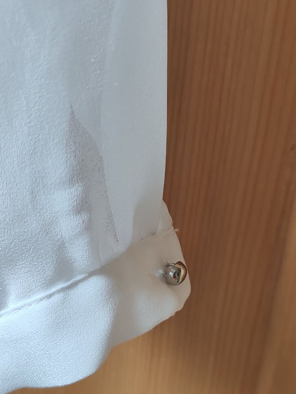 H&M Camicette: weisse, leicht transparente Bluse – Nuovo (secondo la descrizione) da Egnach venduto da bgdo26 4