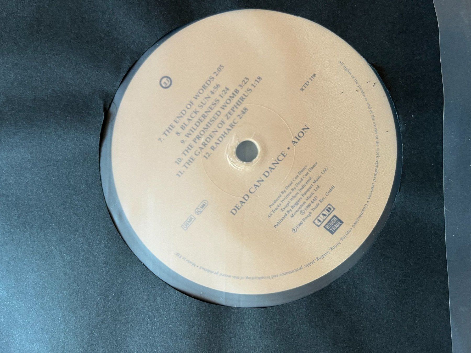 Schallplatten: Dead Can Dance - Aion Vinyl LP – Gebraucht aus Effretikon von ChrisLamberger 2
