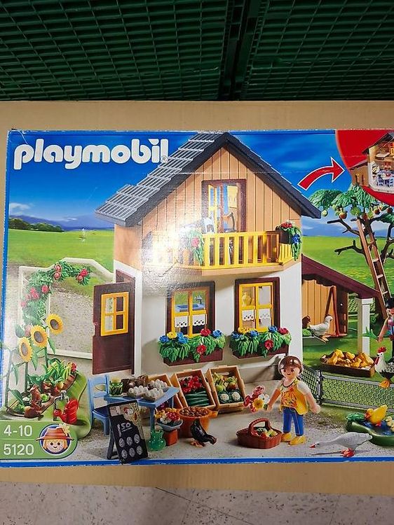 Grande ferme - Playmobil Fermiers 6120 - Prix & Rareté