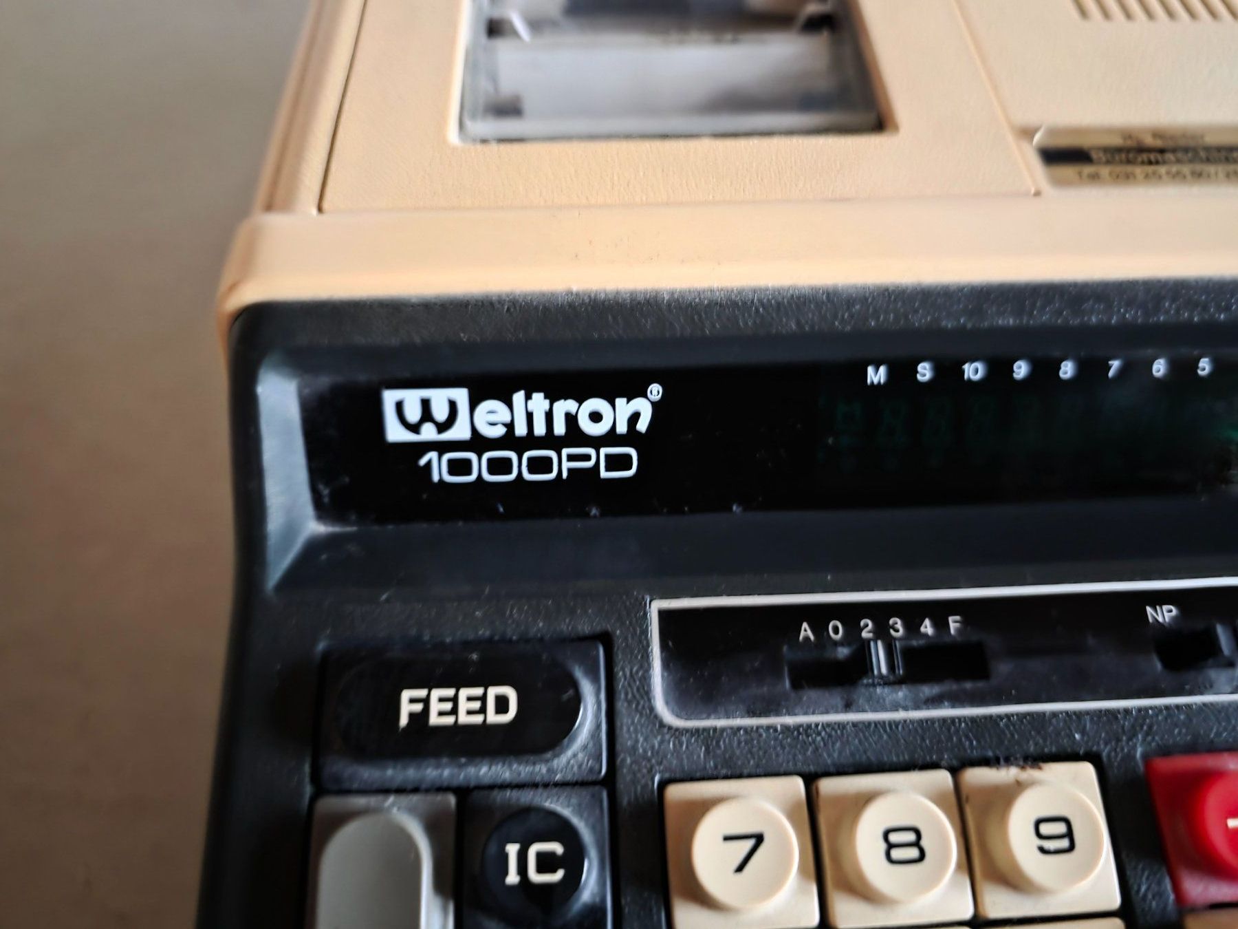Weltron Taschenrechner: Vintage Rechenmaschine Weltron 100PD – Gebraucht aus Walterswil BE von Lonitti 6