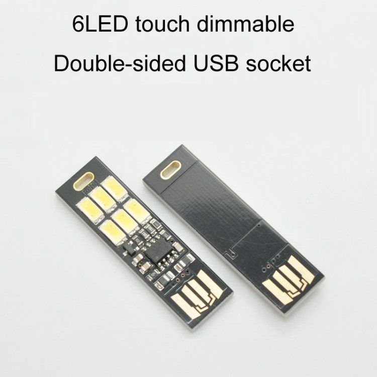 Dimmbarer USB LED Stick - Mobiles Licht Kaltweiss