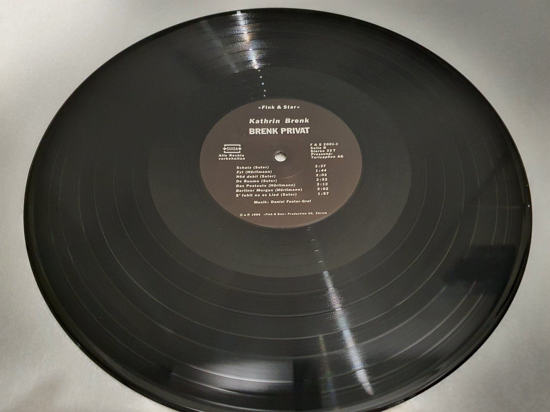 Dischi in vinile: Kathrin Brenk – Brenk Privat – Usato da Uster venduto da Vinyl-Leidenschaft 5
