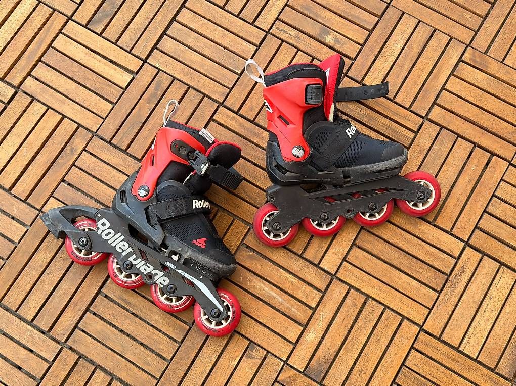 Patins à roul. & inline: Rollerblades Kinder - Microblade Free 28-32 – D'occasion à Biel/Bienne par oliveroettli