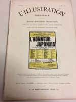 ILLUSTRATION THEATRALE Paris 25 MAY 1912 Michelin commercial
