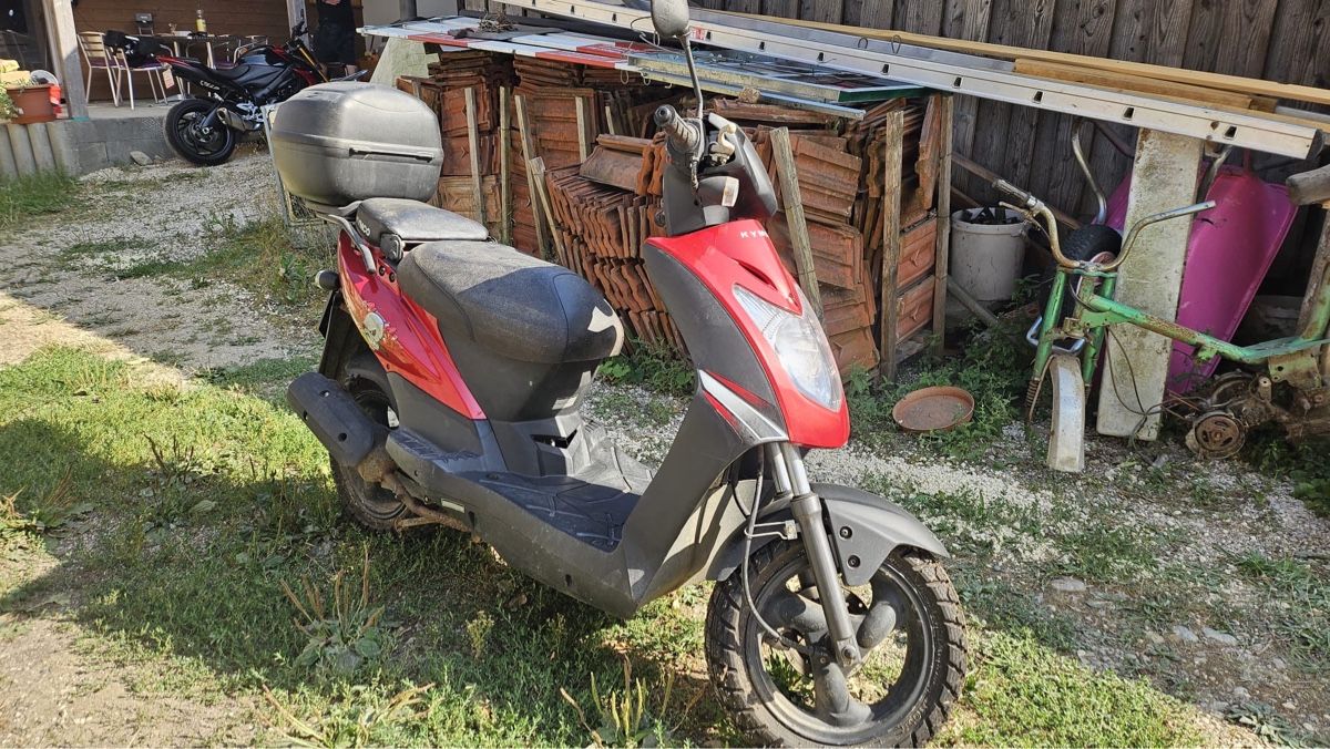 Kymco Strasse: Kymco agility 50 – Defekt aus Niederbuchsiten von scania1992
