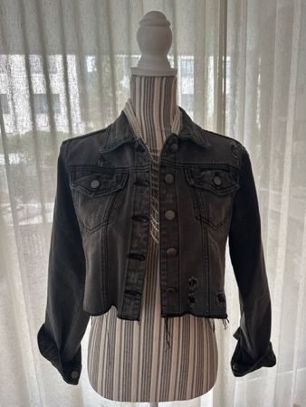 Jeansjacke in Grau💗