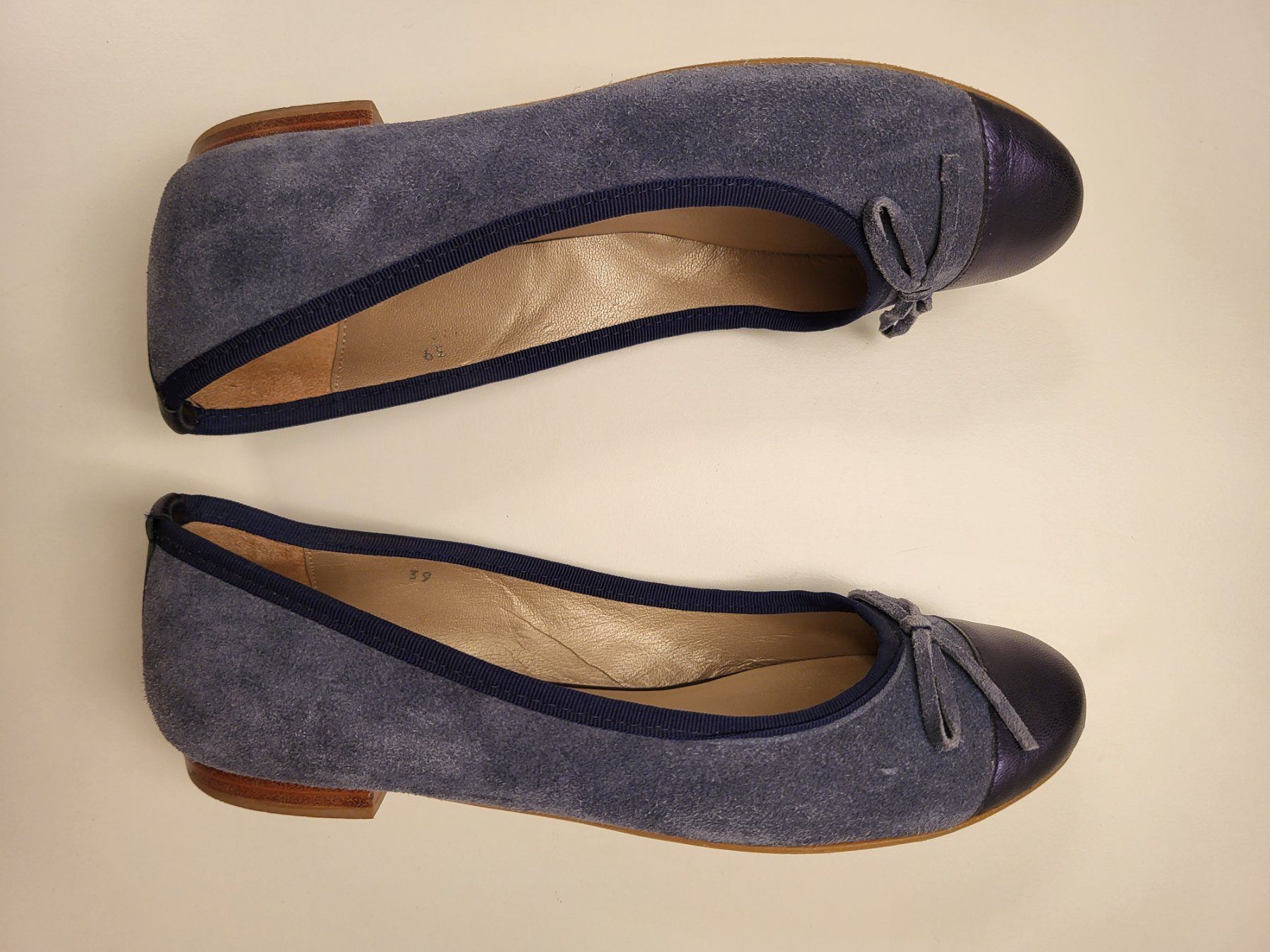 Max & Moi Scarpe da donna: Max&Moi Ballerinas, Gr. 39 - blau, Leder – Usato da Baar venduto da clar6 9