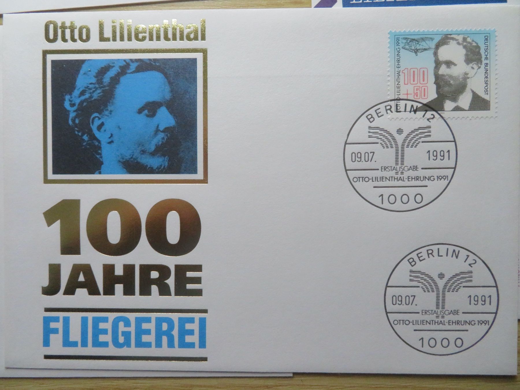 Alle Briefmarken: Otto Lilienthal 10 Belege – Gebraucht aus Spreitenbach von heitersberg54 7
