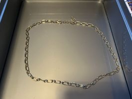 Gliederkette goldfarben mit Karabinerverschluss neu