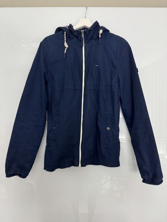 Tommy Jeans Übergangs-/Windjacke Gr. M Herren dunkelblau