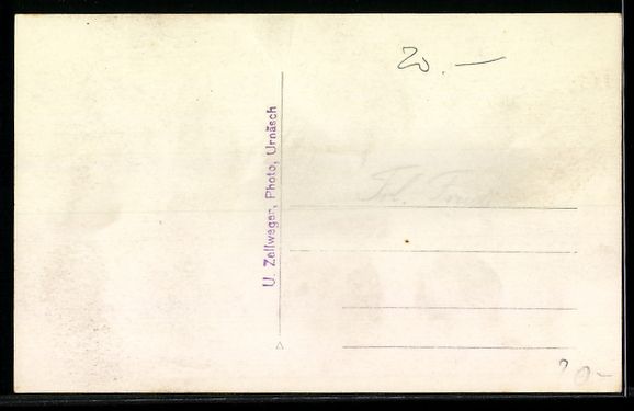 Cartoline postali: Rossfall, Gasthaus mit Säntis, Bes. J.  – Usato da Berlin venduto da bartko-reher 1