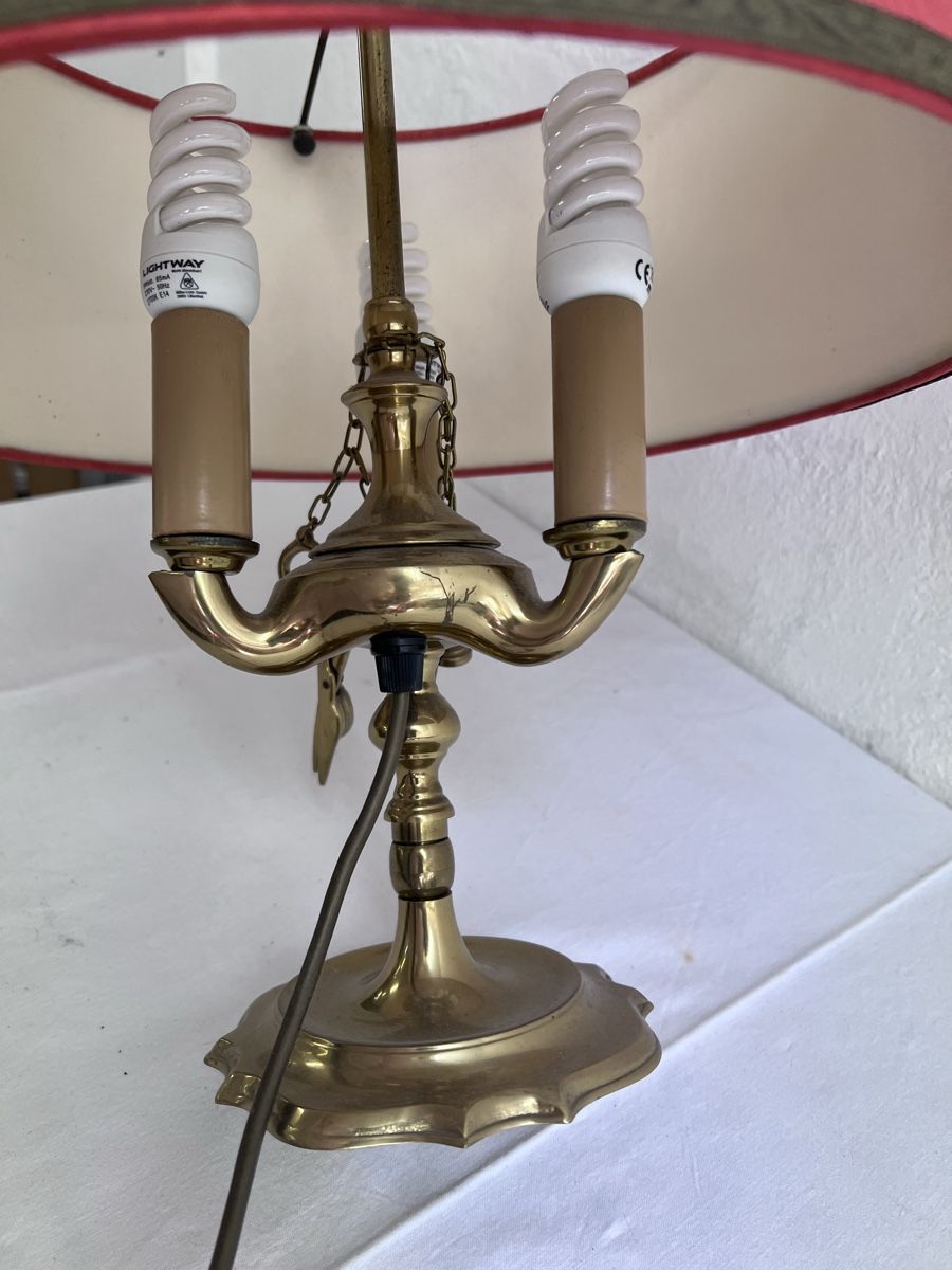 Lampade: Antike Tischlampe Messing (39) – Usato da Glattfelden venduto da brockischweiz 4