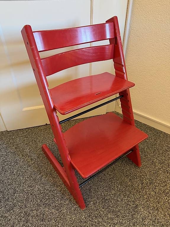 Stokke Seggioloni: Stokke Tripp Trapp - rot – Usato da Nidau venduto da feierabend_verkauf