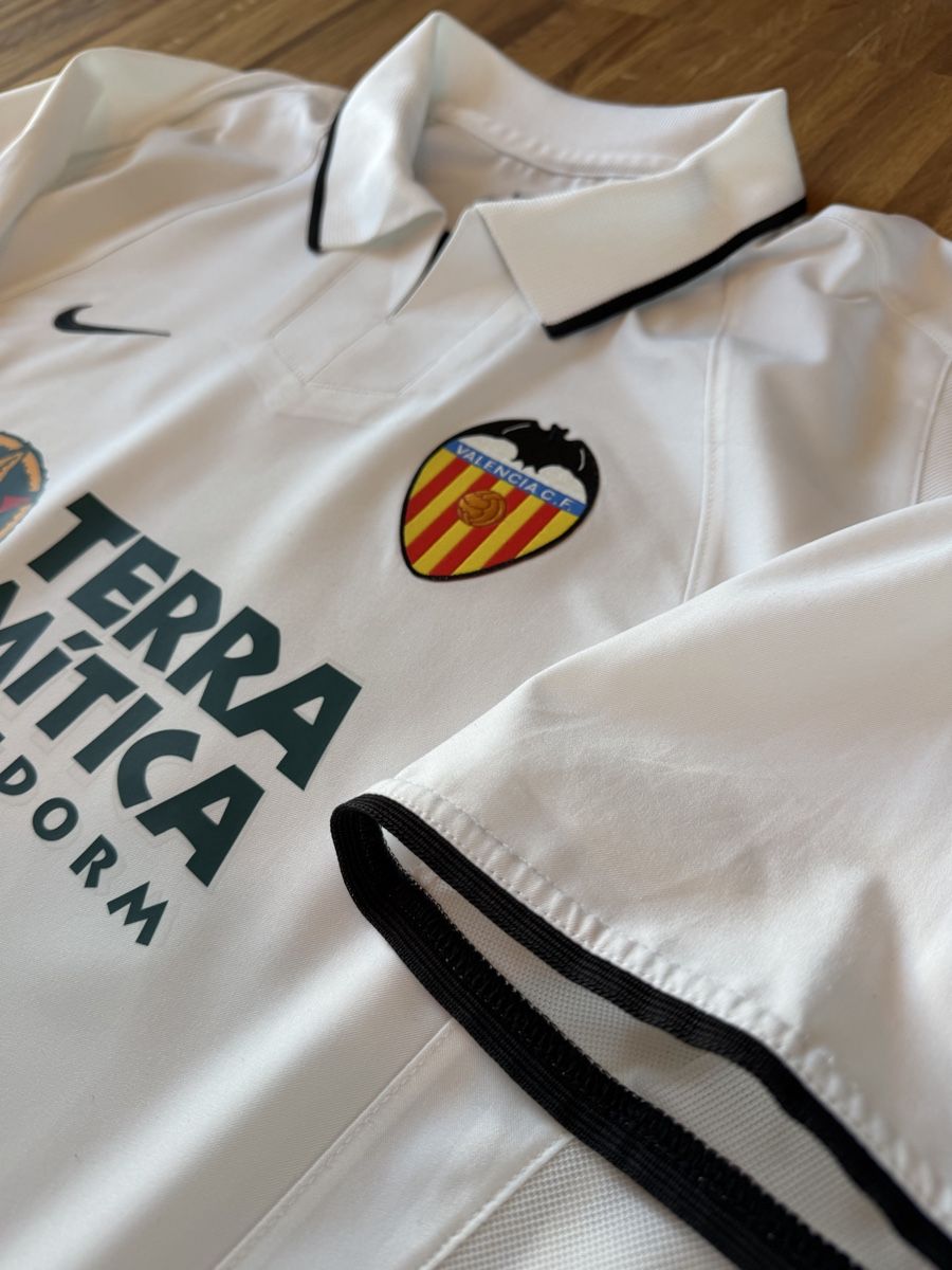 Nike Canottiere & Pantaloni: Original Aimar Valencia 2002/03 Trikot M – Usato da Burgdorf venduto da Shirtsy 3