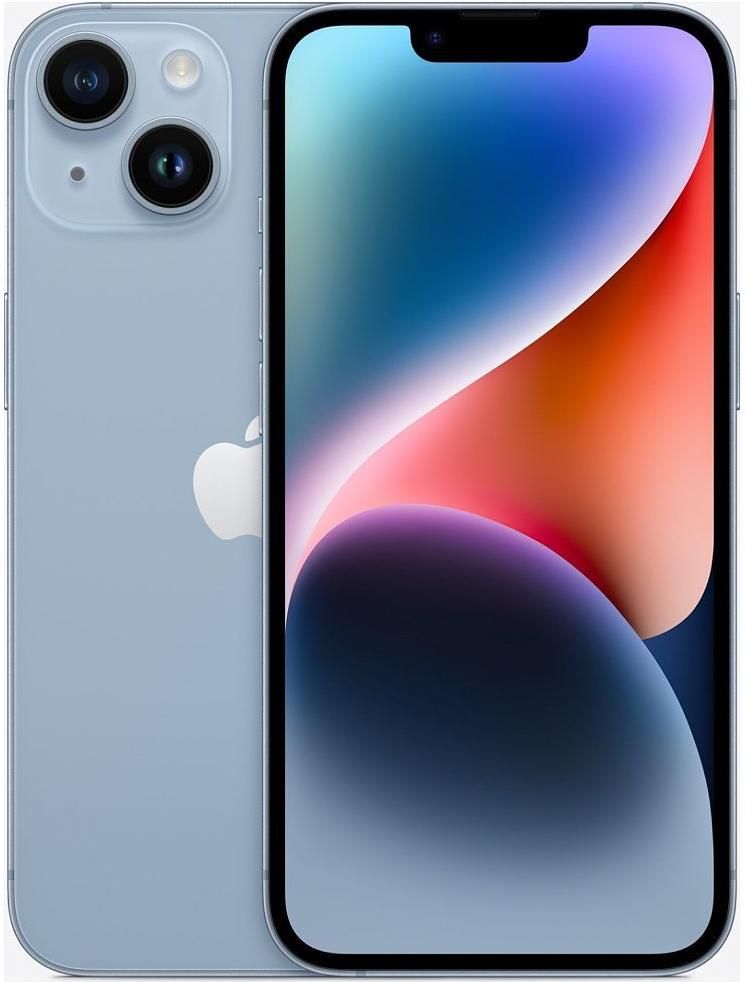 Portables: Apple iPhone 14 128GB Blau – D'occasion à Steinhausen par verkaufench