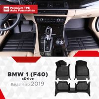 5D Premium Auto Fussmatten für BMW 1 (F40) ab 2019