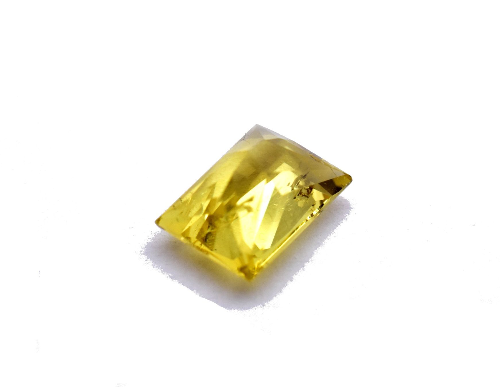 Edelsteine: Beryll-Goldberyll-2.205ct-Prinzesschliff-Idar-Oberstein – Neu und originalverpackt aus Berlingen von inf_rn5k 3