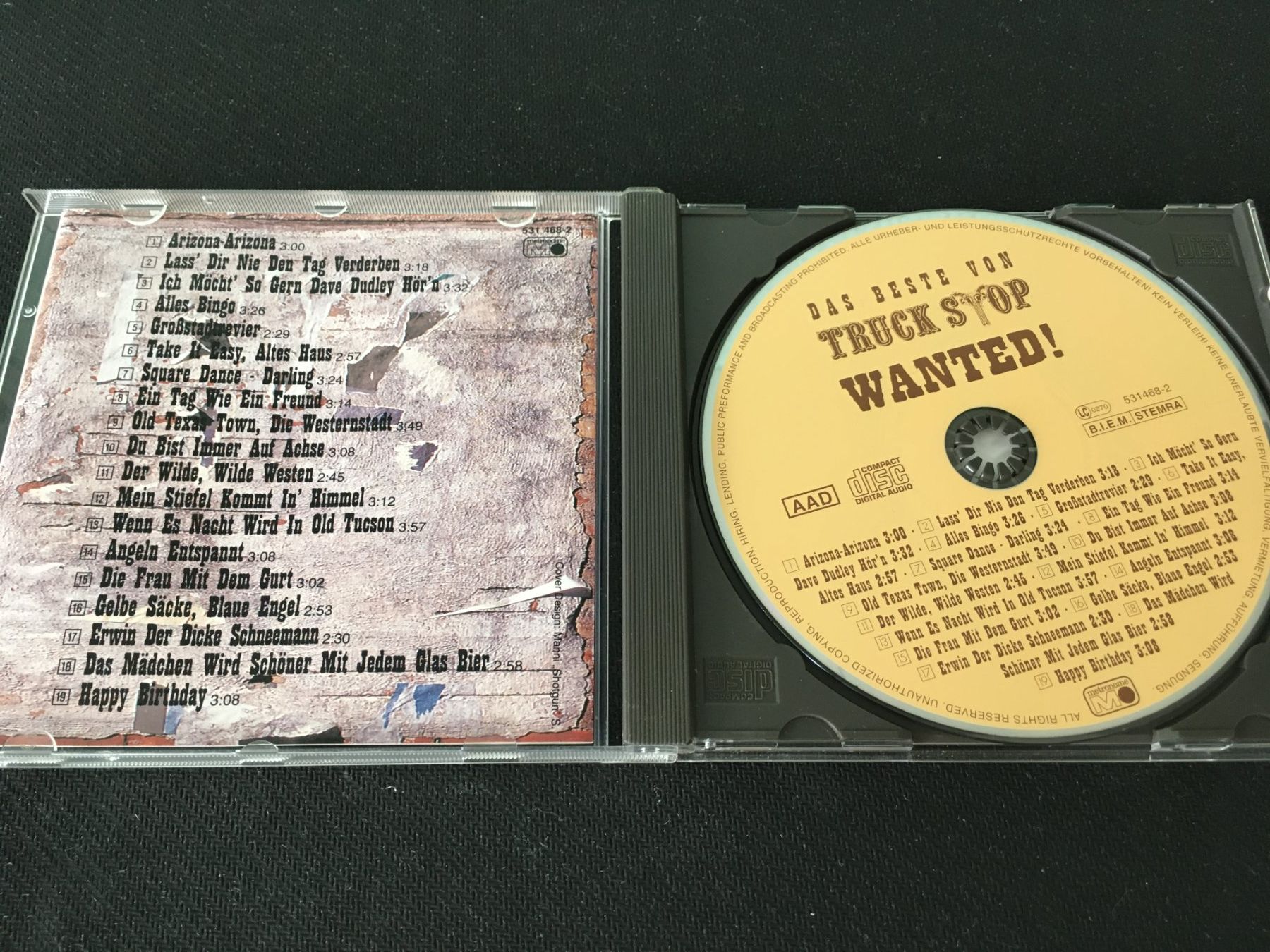 CD: Truck Stop - Wanted! -CD- – Usato da St.Gallen venduto da MedienJoe 1