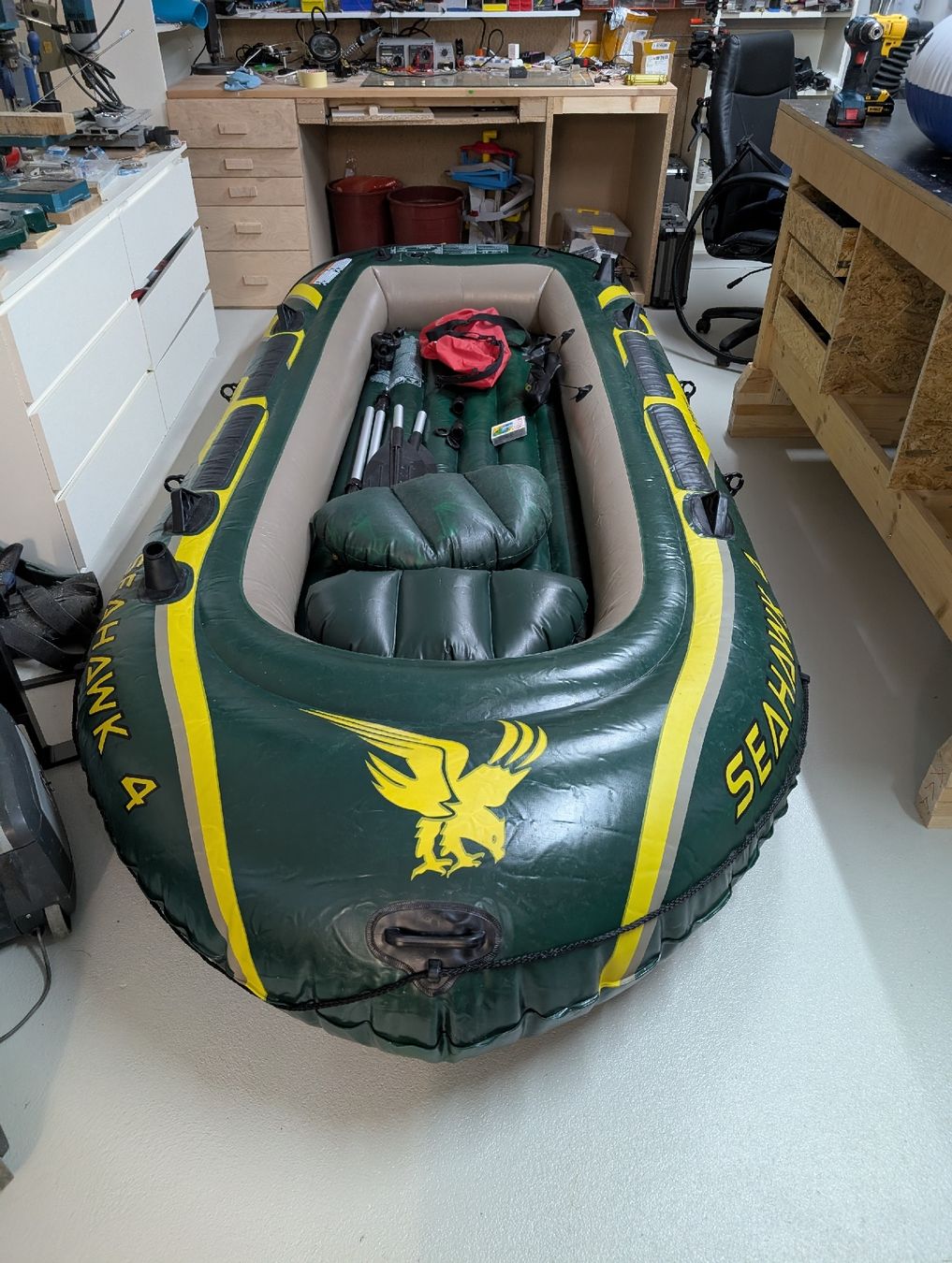 Boote: Seahawk 4 Schlauchboot mit Zubehör – Gebraucht aus Lupfig von jasy103