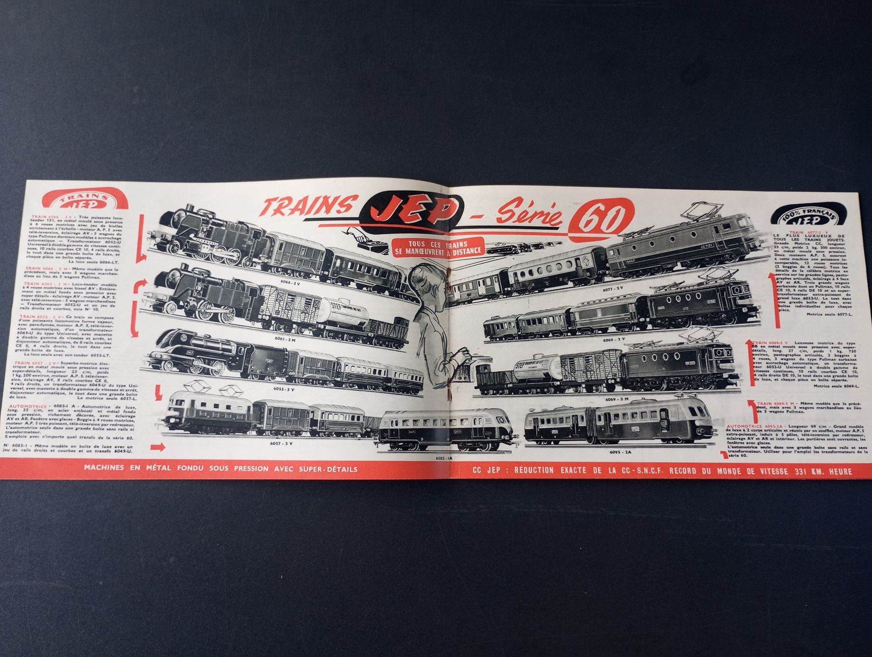 Modelleisenbahnen: 3 x catalogues JEP H0/0 – Gebraucht aus Fontaines NE von waterfoot 5