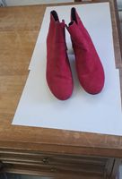 Damen Stiefeletten rot Grösse 38 neuwertig