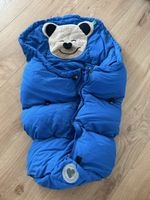 Schlafsack Baby Bär blau guter Zustand von Odenwälder