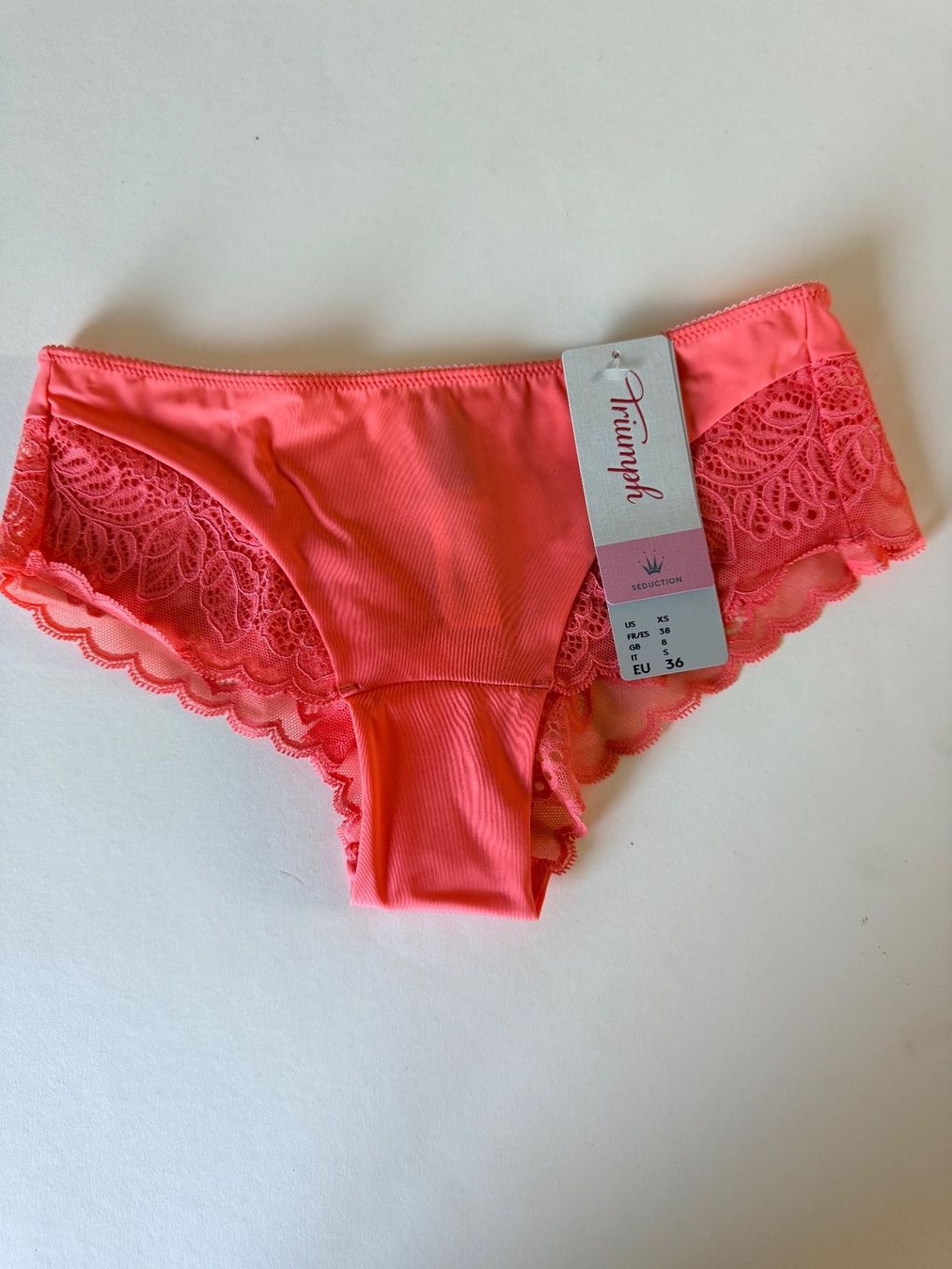 Triumph Altra biancheria intima: TRIUMPH, Slip AMOURETTE SPOTLIGHT, Grösse 36, Hellorange – Nuovo e nell'imballaggio originale da Rudolfstetten venduto da gst_g7xl