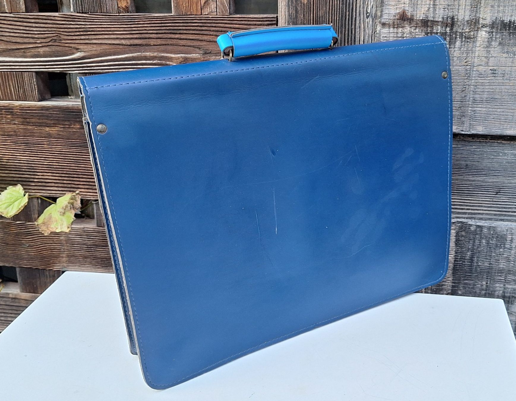 Koffer & Taschen: Blaue Vintage Aktentasche/Schultasche – Neu (gemäss Beschreibung) aus Weinfelden von JoeBaer 1