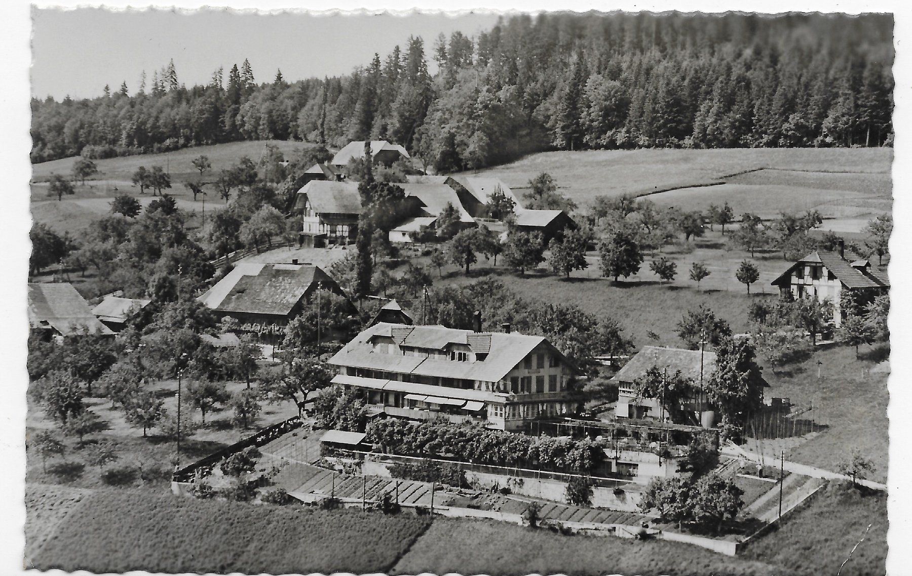 Cartoline postali: Pension Bellvue Hartlisberg / Steffisburg – Usato da Hefenhofen venduto da Richsalz