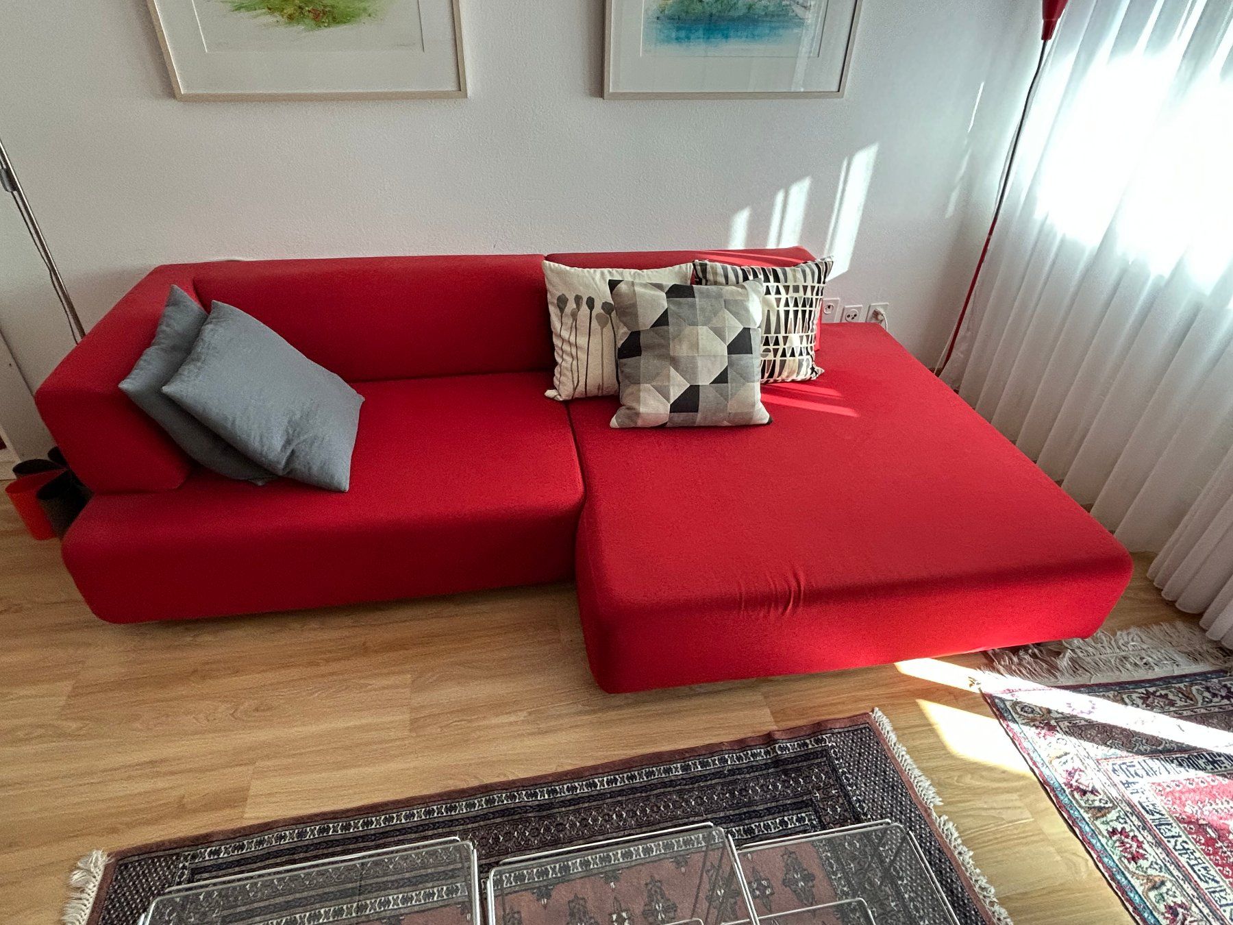 Sofas: Stylisches Rotes Sofa – Gebraucht aus Klingnau von hermes011 2