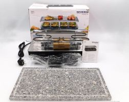 Raclette Grill mit Naturgrillstein von SEVERIN