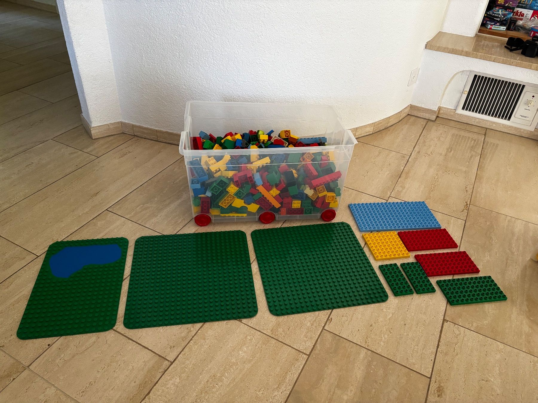 : LEGO Duplo Steine mit Platten – Gebraucht aus Mönchaltorf von Mawal