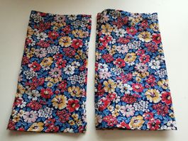 Sommerliche Armstulpen, Blumenmuster, tolle Farben!
