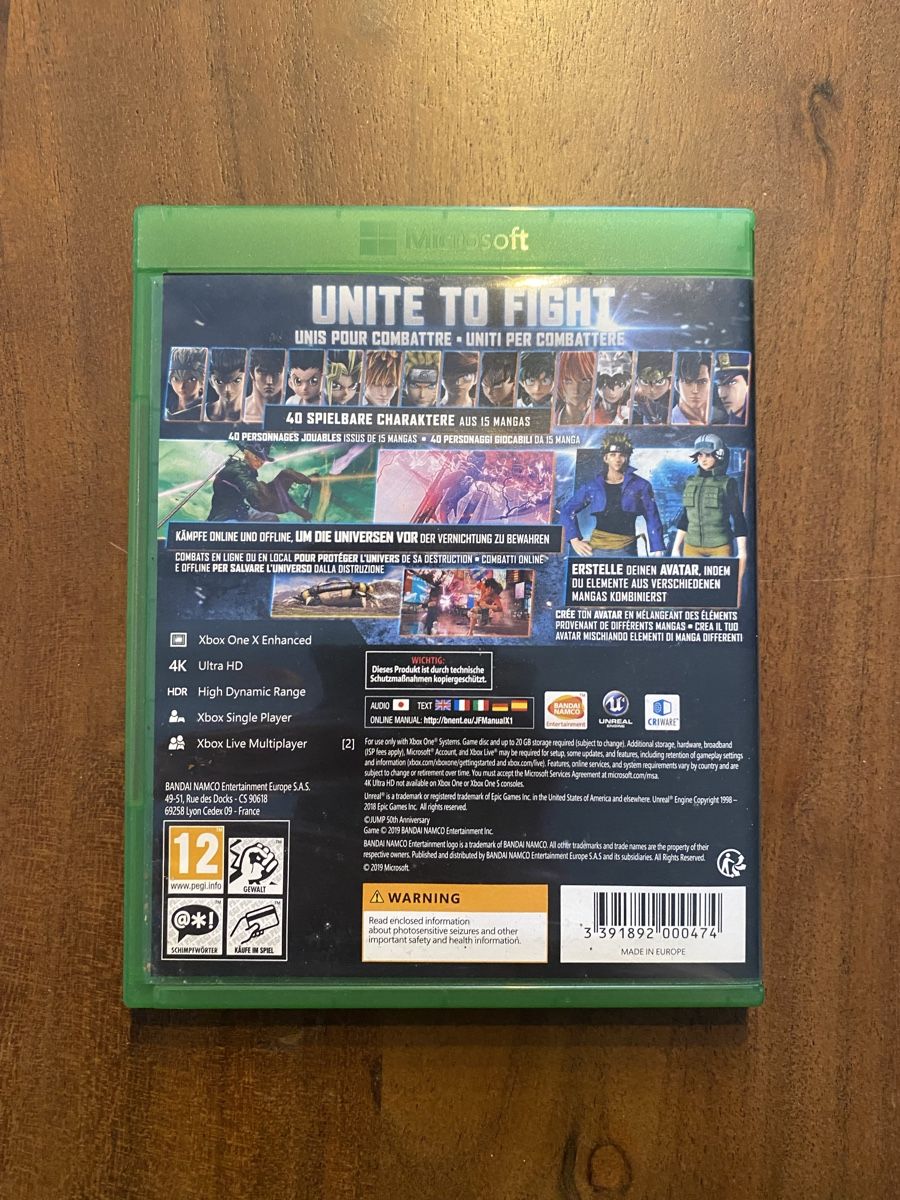 Microsoft Giochi: Jump Force für Xbox One – Usato da Thunstetten venduto da Virus_33 2