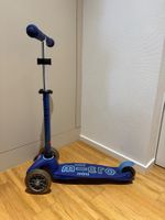 micro mini Roller Trottinett blau