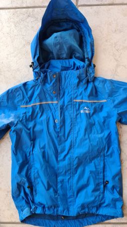 Regenjacke Gr. 140 blau