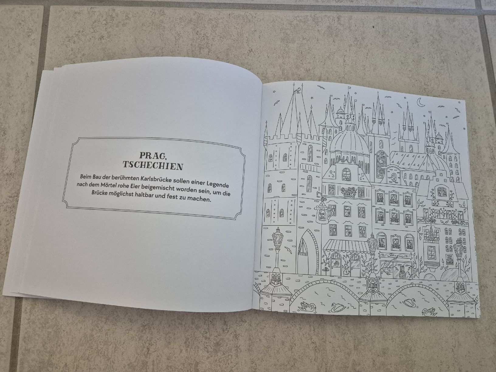 Libri: Malbuch Reise um die Welt – Nuovo (secondo la descrizione) da Illnau venduto da Schnemi 2