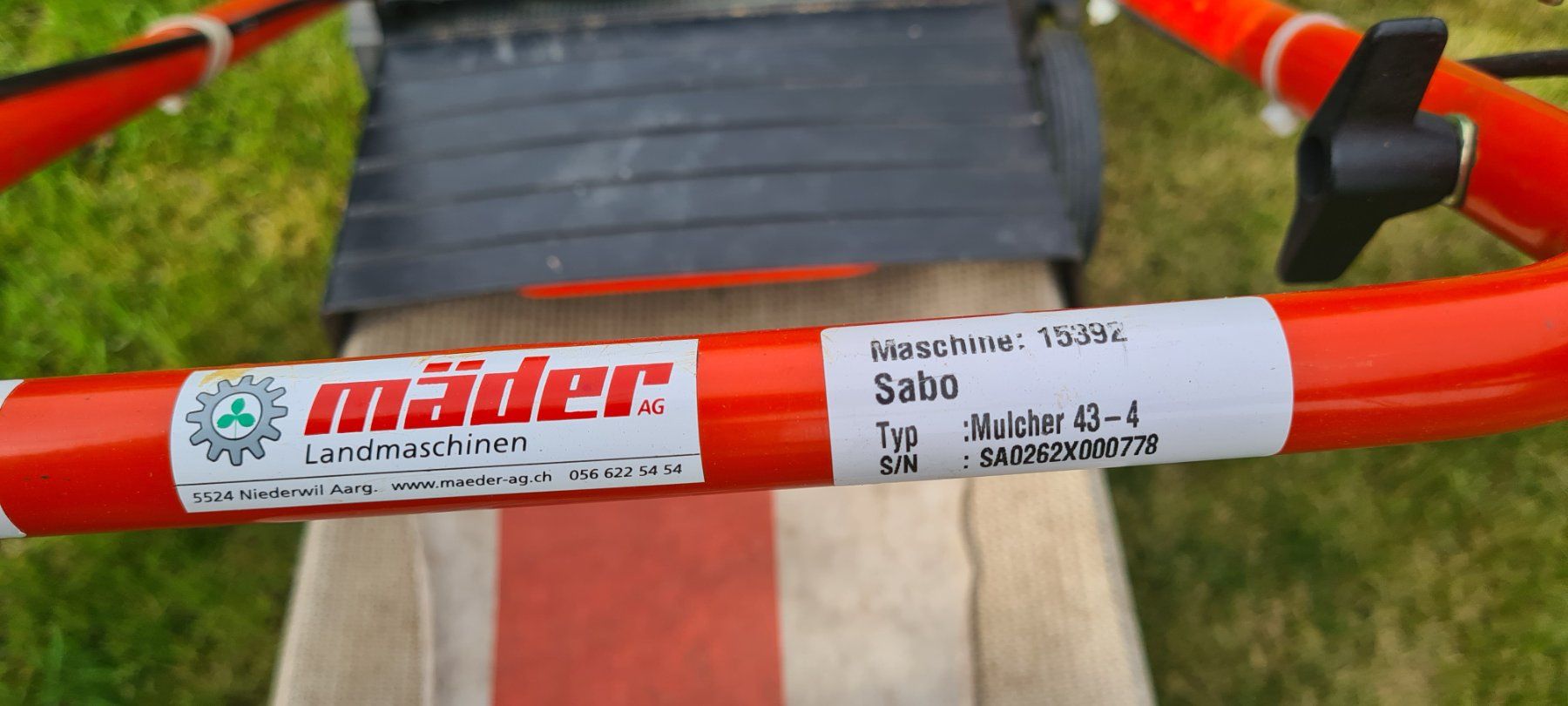 Tagliaerba: SABO Rasenmäher 43 Mulcher – Usato da Villmergen venduto da Dinghy07 4