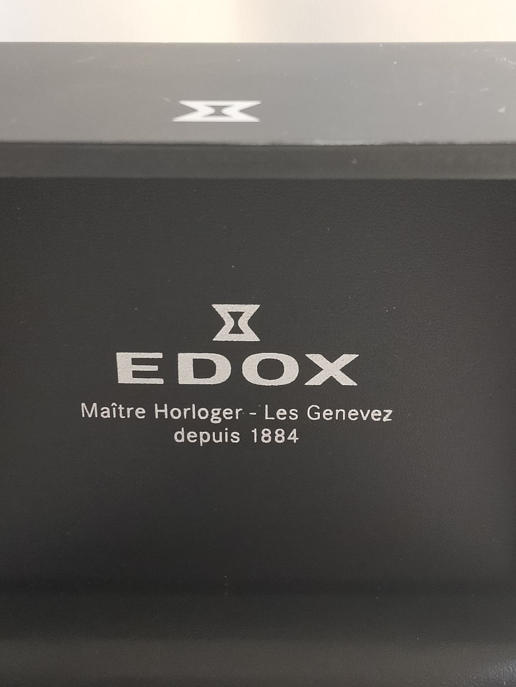 Scatole porta orologi: Edox Uhrenbox  – Usato da Biel/Bienne venduto da Vintage-timearts 4