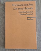 Hartmann von Aue: Der arme Heinrich - Reclam Nr. 456