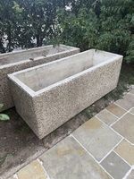 Jardinière béton