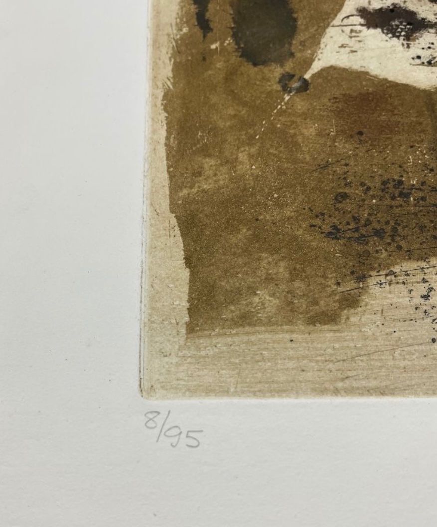 Grafiken & Lithographien: Johnny Friedlaender, handsigniert, nummeriert – Gebraucht aus Rain von Pic-Ass 3