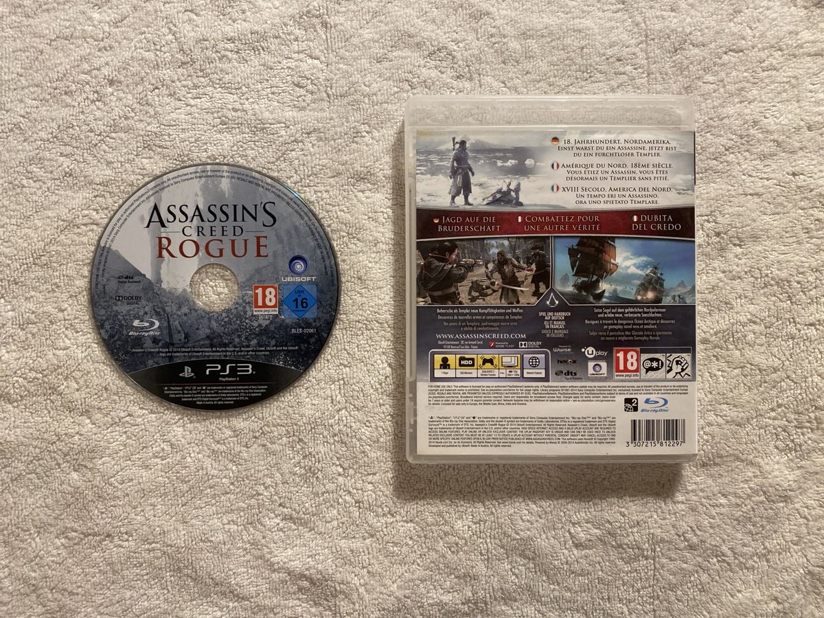 Sony Giochi: Assassin‘s Creed Rogue PS3 – Usato da Reichenbach i. K. venduto da Daniel840 1