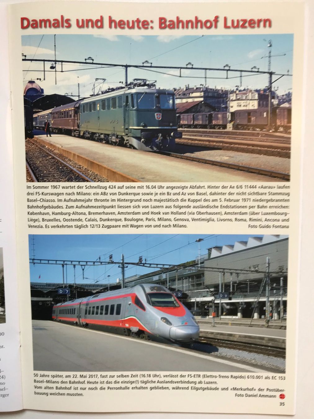 Riviste & Magazine: Semaphor Sonderausgabe 2017; Kurswagen am Gotthard – Usato da Köniz venduto da vasco013 7
