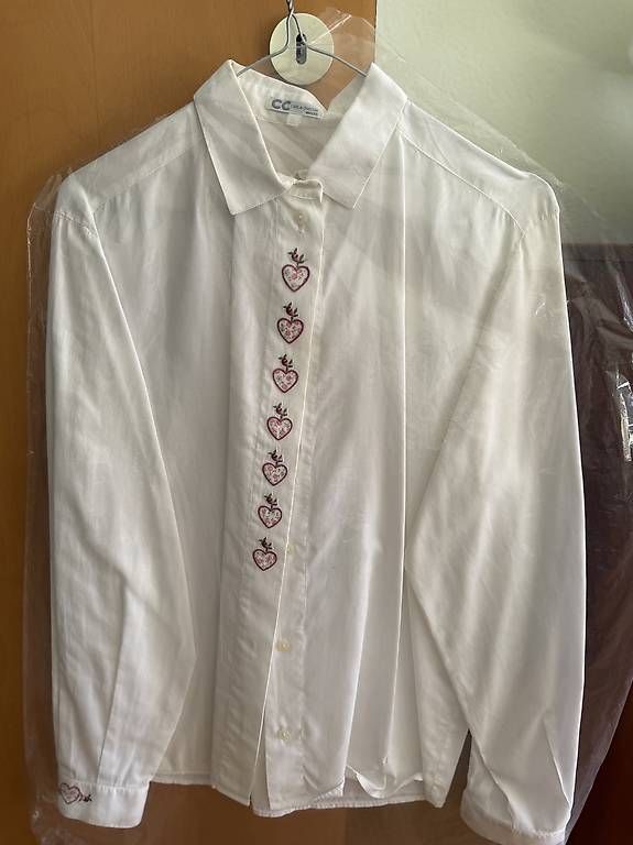 Blusen: 2 CAMICIE BIANCHE COTONE – Gebraucht aus Bedano von smi_8872 1