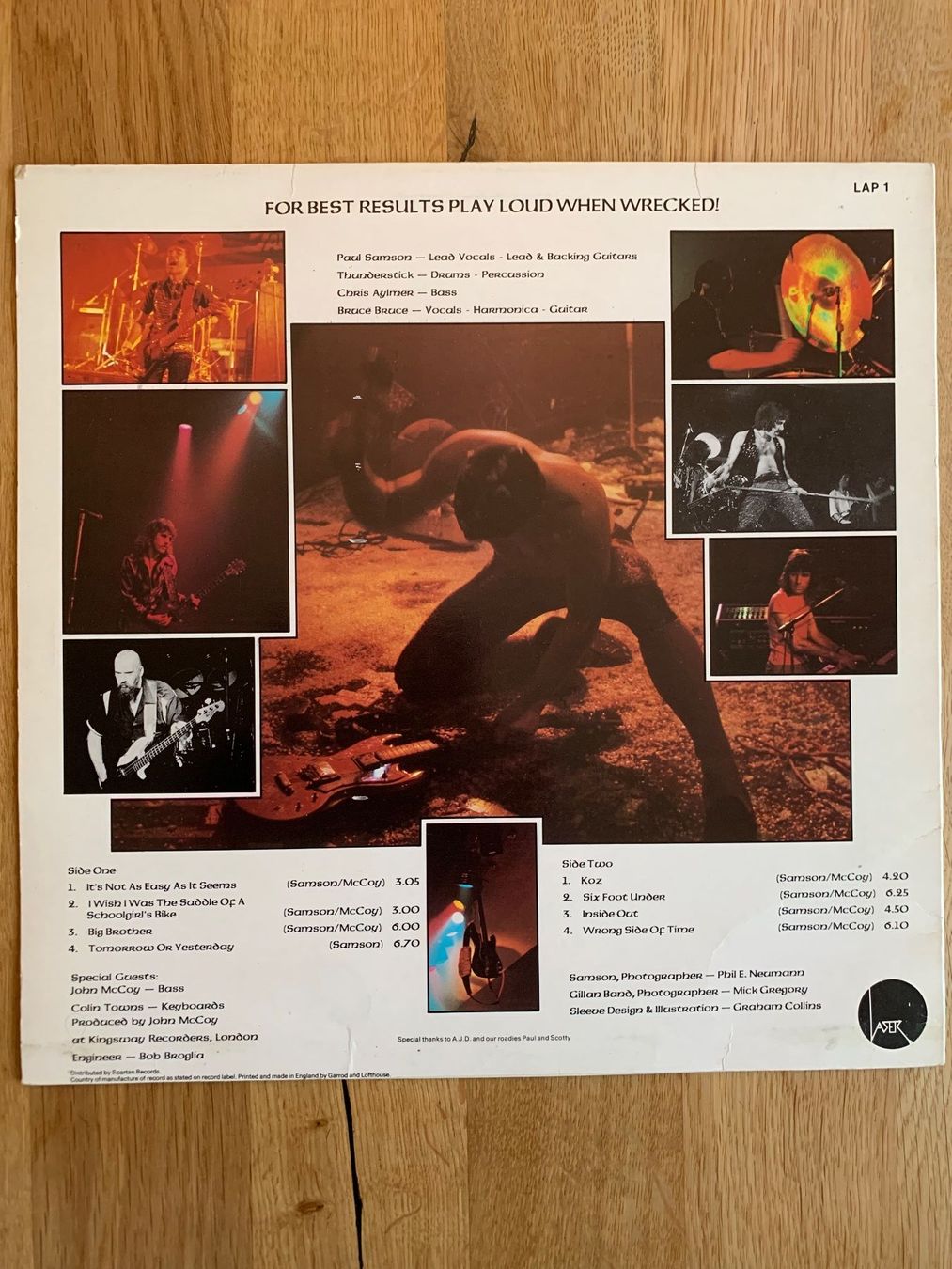 Dischi in vinile: Samson - Survivors – Usato da Balzers venduto da Amontelm 1