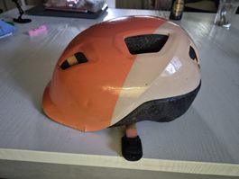 Kids Bicycle Helmet orange size S used condition