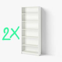 2 Billy Bücherregale wie neu